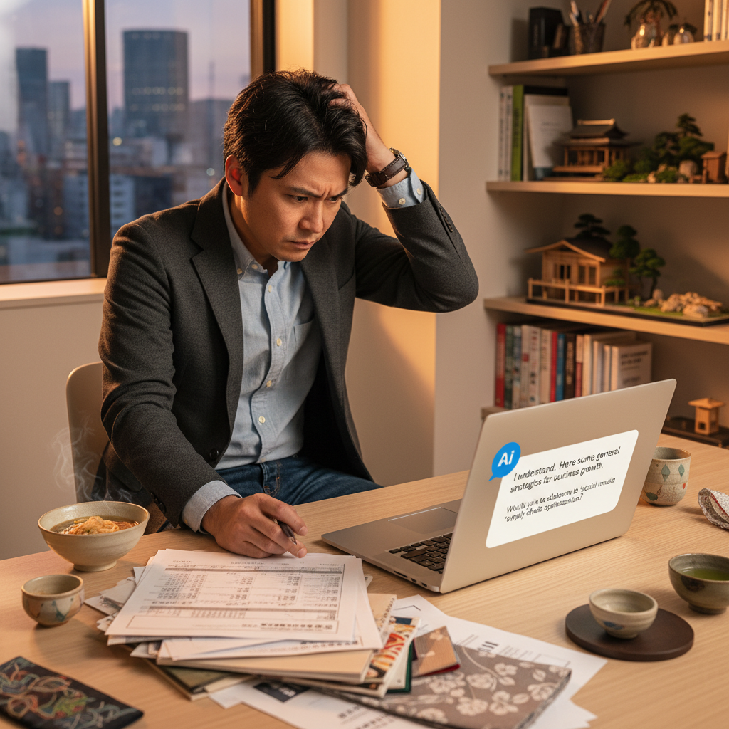 業務に合ったAI活用を求める人